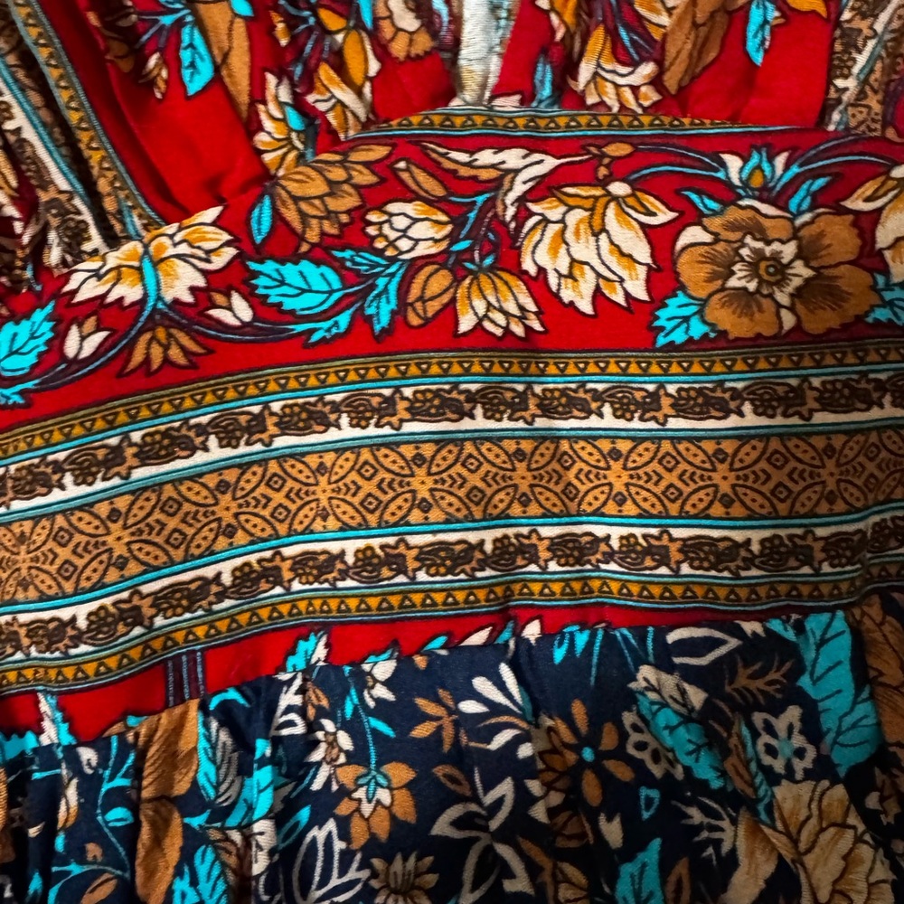 Baltic Born Multicolor Floral Maxi Dress - Picture 15 of 16